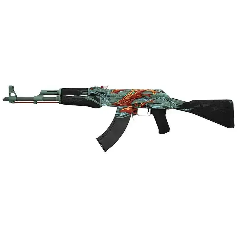 Фото Автомобильная наклейка для кожи Csgo AK47, чехол для царапин, внедорожный холодильник, модная анимация, мотоциклетный бампер, автомобильная наклейка 17 см х 7 см, ПВХ №3