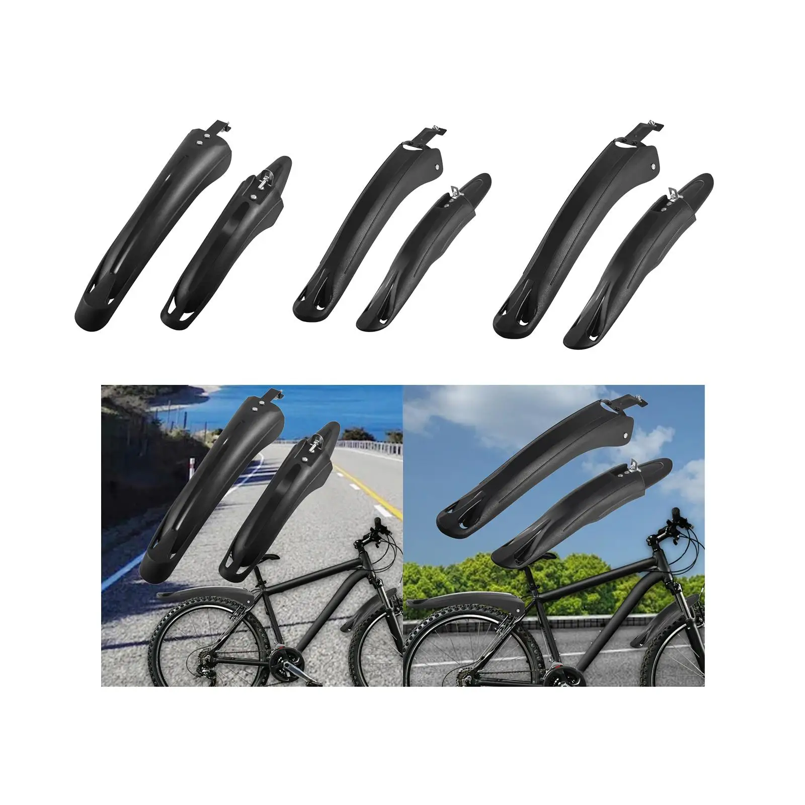 Комплект велосипедных брызговиков детали для ремонта широкие Брызговики горных