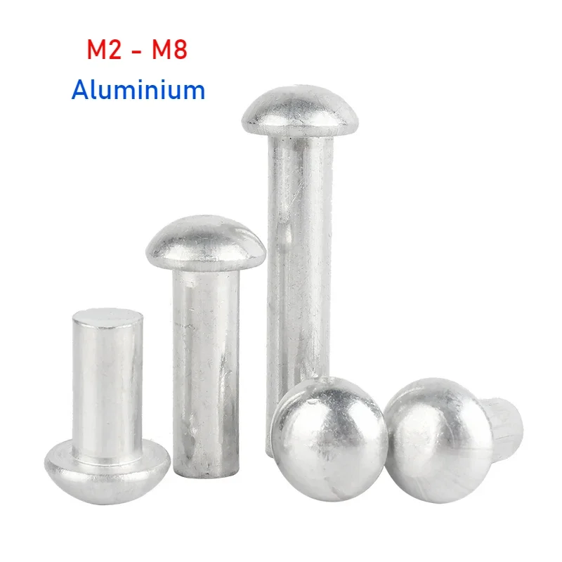

Алюминиевые заклепки M2 M2.5 M3 M4 M5 M6 M8