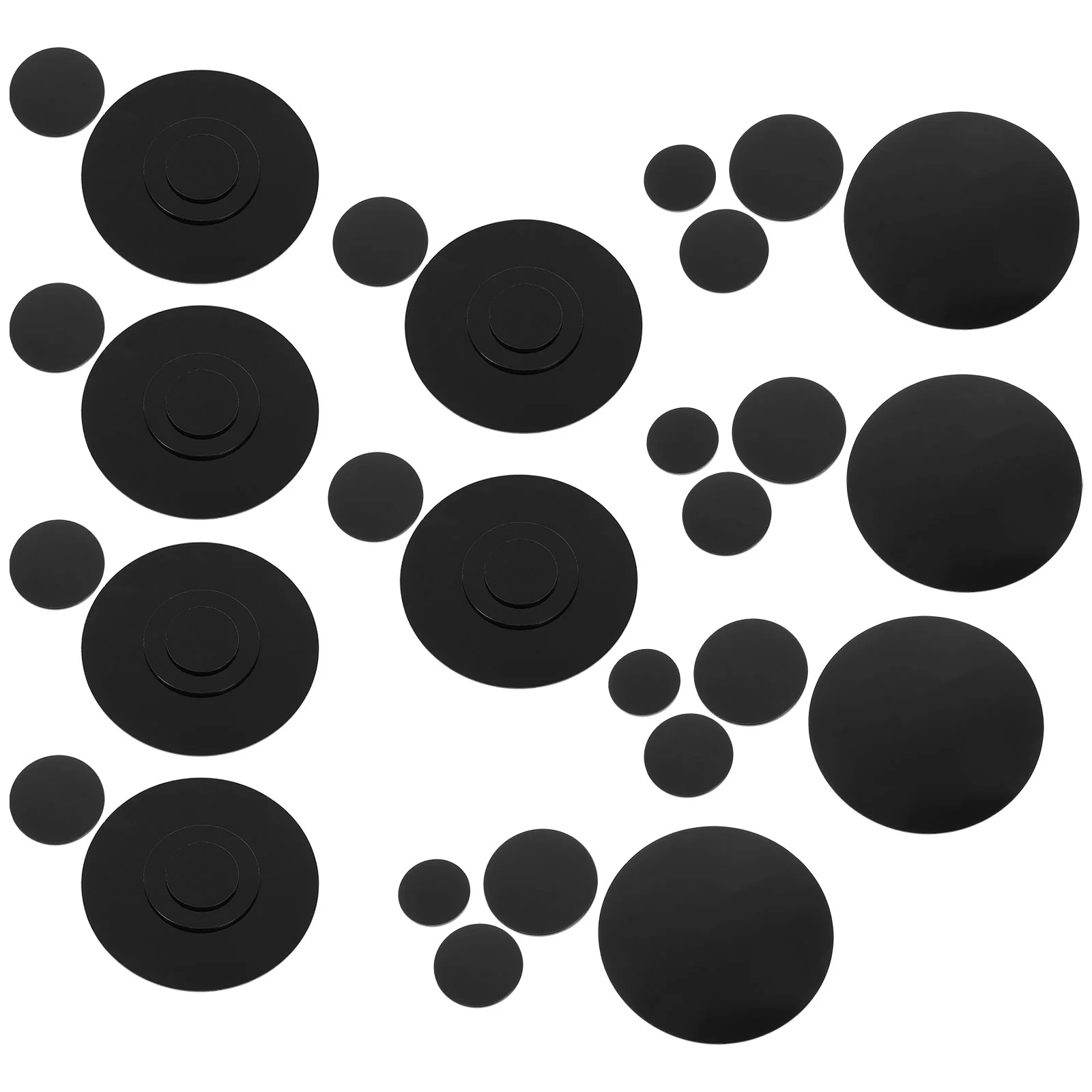 

40pcs Miniature Base For Figures Gaming Miniatures Action Figure Display Base DIY Material