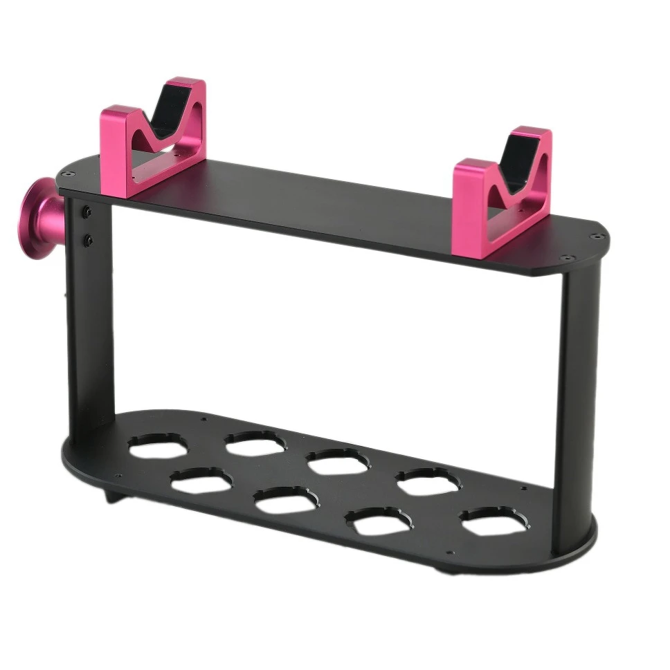 

for Dyson Hair Dryer Shelf Hair Curling Storage Bracket Rose Red
