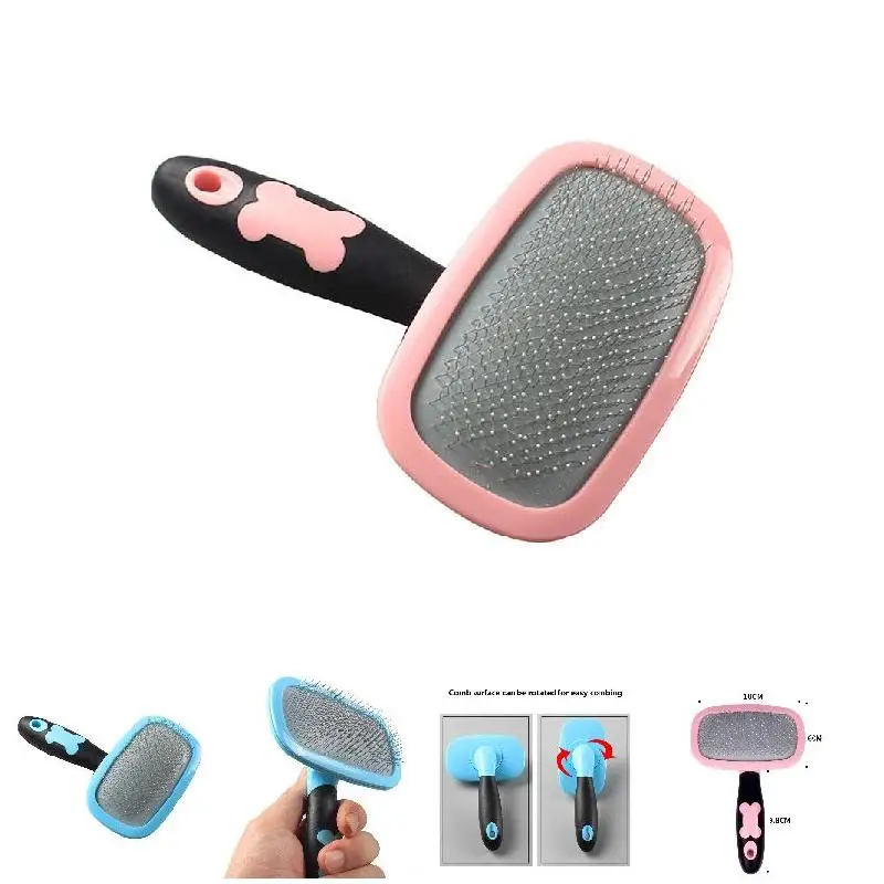 

1 Pcs Pet Dog Cat Comb 360 Degree Rotation Massage Rotatable Durable Grooming Tool Rotation Massage Grooming Tool