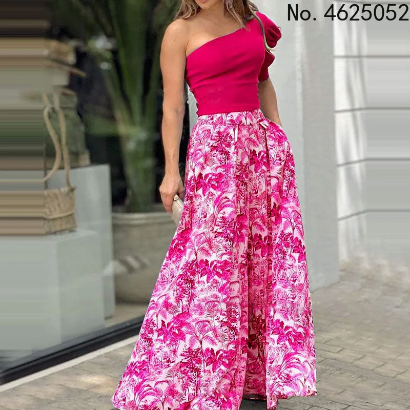 

Комплект из двух предметов Африканский Новый Дашики модный топ с цветочным принтом и юбка макси костюм для вечерние для женщин подходящие н...