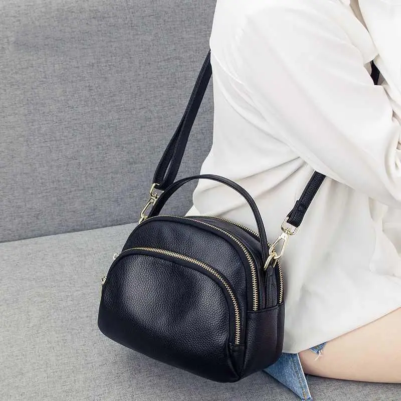 

Large-capacity crossbody bag 2022 new women's shoulder bag texture versatile multi-layer handbag fashion bag manufacturer