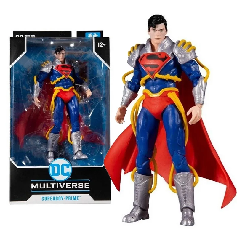 

Genuine DC Multiverse Action Figure Infinite Crisis Superboy Prime 7 Inch Movable Model Anime Action Figure Toys for Children