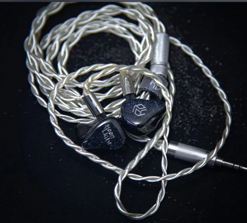 Yanyin Moonlight 2EST + 4BA 1DD Динамический драйвер Гибридный 2-контактный 0 78 мм Hi-Fi