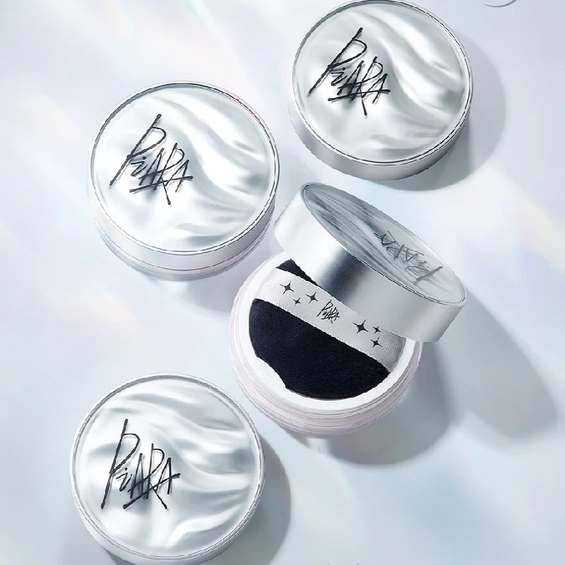

Piara Loose Powder with Puff Pure Plant Waterproof Matte Setting Powder Finish Makeup Oil-control Professional Women Cosmetics