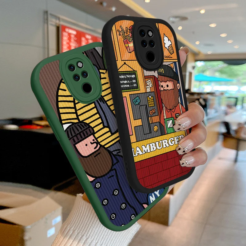 

Phone Case for Huawei Mate 20 Pro Nova 6SE 7 7i 7SE P20 P30 Pro Lite New Edition P40 Lite 4G 5G Nova 4E Case Cartoon Characters