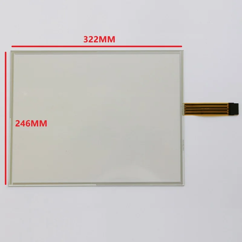 Для PanelView Plus 1500 2711P-RDT15C 2711P-RDT15CB стеклянная панель с сенсорным экраном 322*246 мм