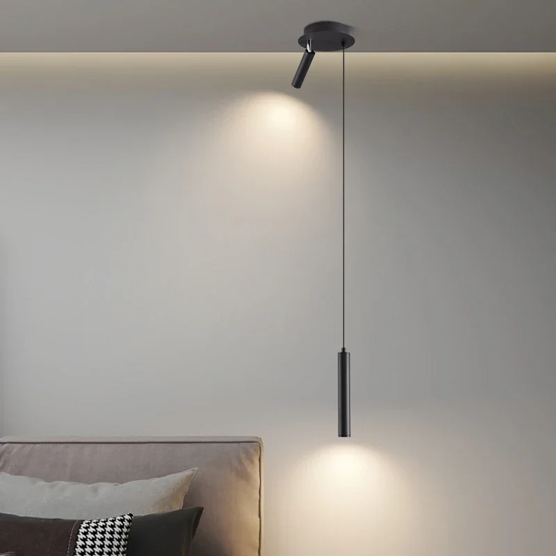 Скандинавская Подвесная лампа Hongcui современная простота прикроватная для