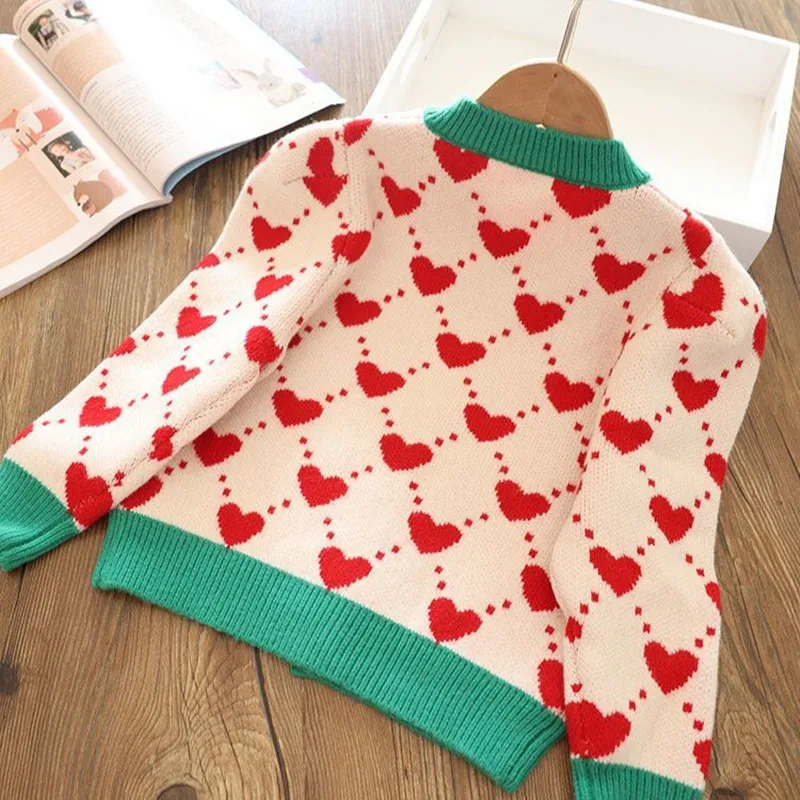 

Детский вязаный кардиган с длинным рукавом, на возраст 2-10 лет