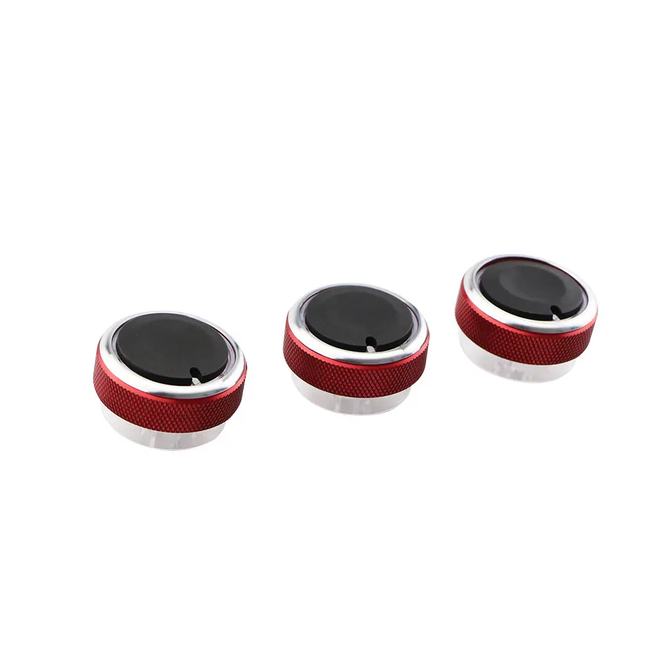 3 шт./компл. Ручка переменного тока для кондиционера автомобильная ручка контроля тепла для Ford Focus 2 3 MK2 MK3 ST RS для Ford аксессуары для Mondeo