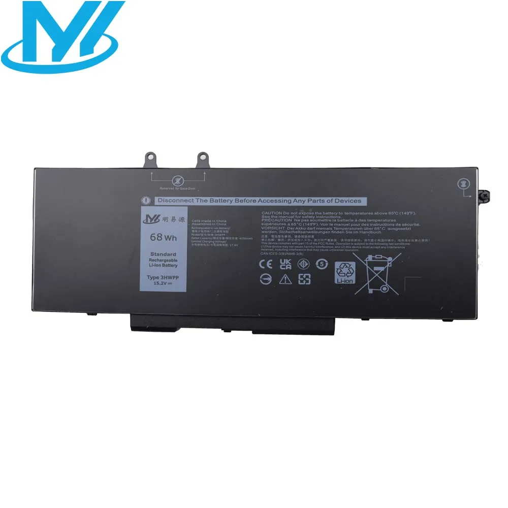 3HWPP аккумулятор для ноутбука DELL Latitude 5401 5410 5411 5501 5510 5511 Precision 3541 3551 Inspiron 7706 2-в-1 17 7500