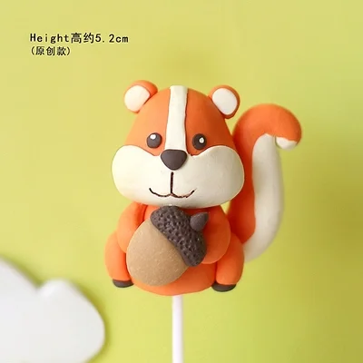 

Торт-топпер "Животные джунглей"