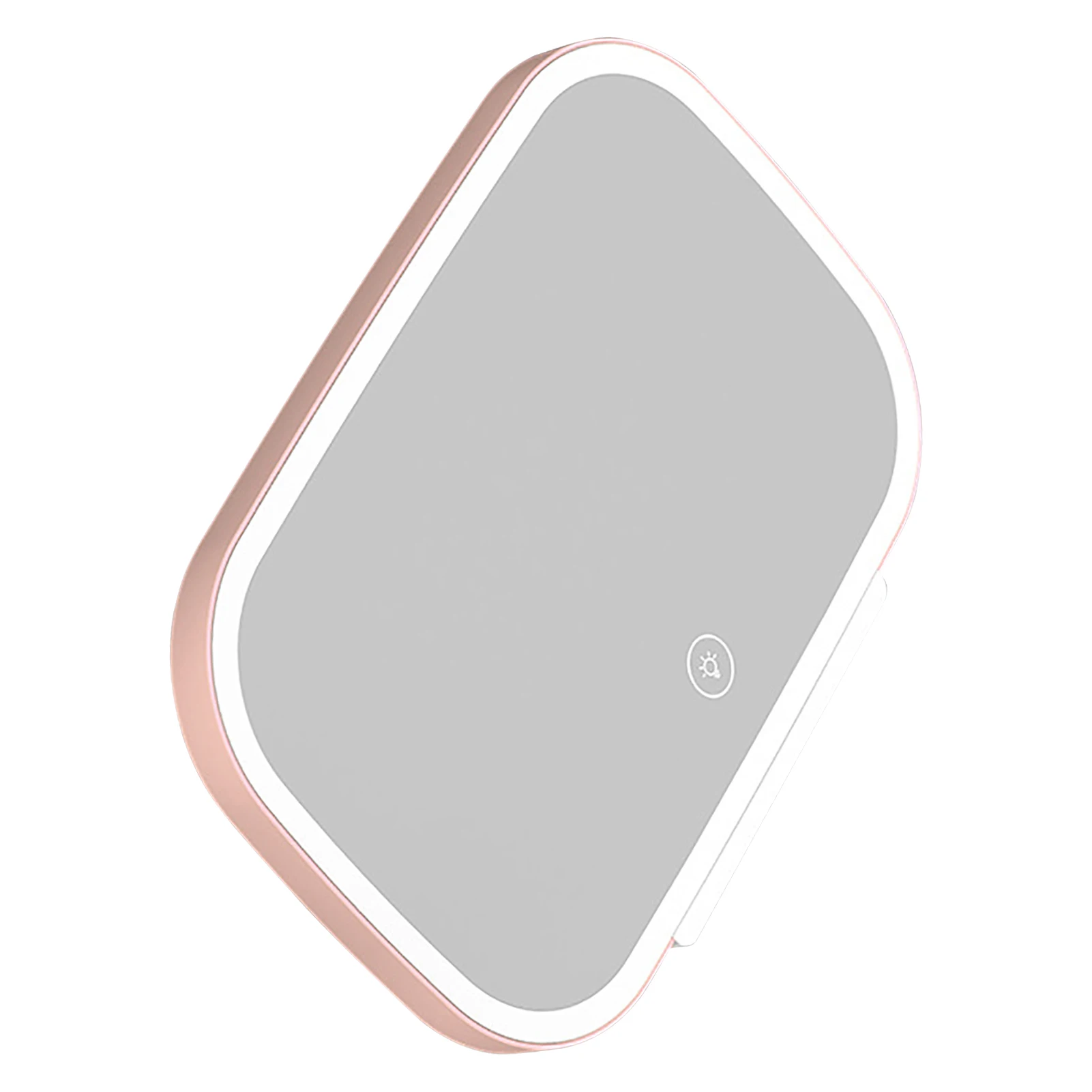

Car Visor Lighted Vanity Mirror Sun Visor Travel Vanity Mirror With Dimming Touch Sensor USB Rechargeable Universal Makeup