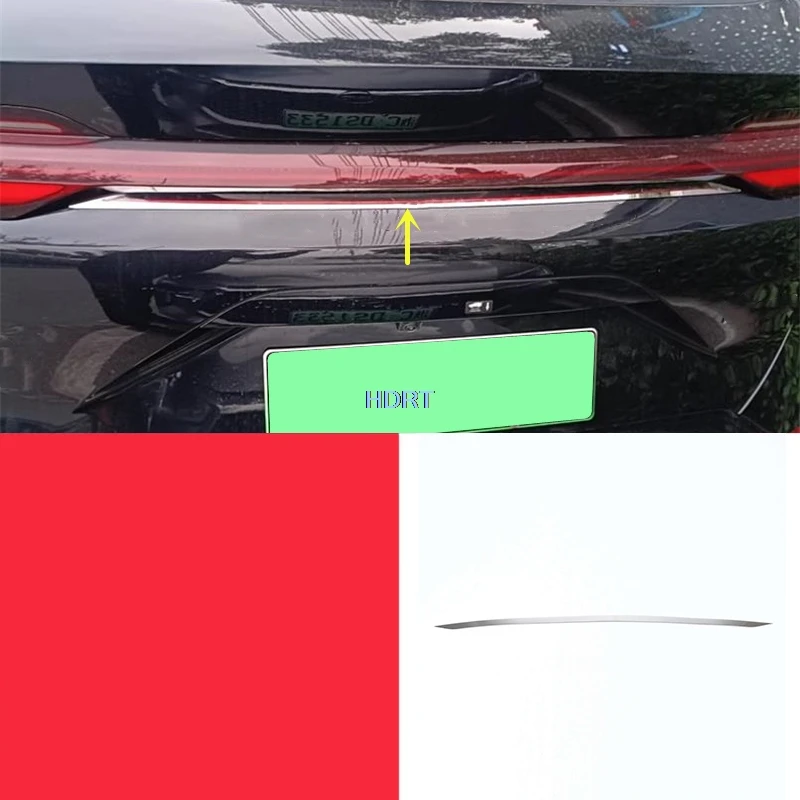 

Автомобильный Стайлинг, полоса для заднего багажника, молдинг для края двери, передняя гоночная сетка, решетка, угловая отделка багажника для BYD Song Plus, уплотнение U 2023 +