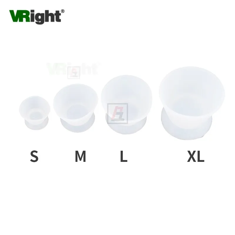 

4pcs Dental Silicone Mixing Bowl Rubber Self-solidifying Cups Dental Lab Dentist Tools Odontologia Dentistry Teeth Whitening