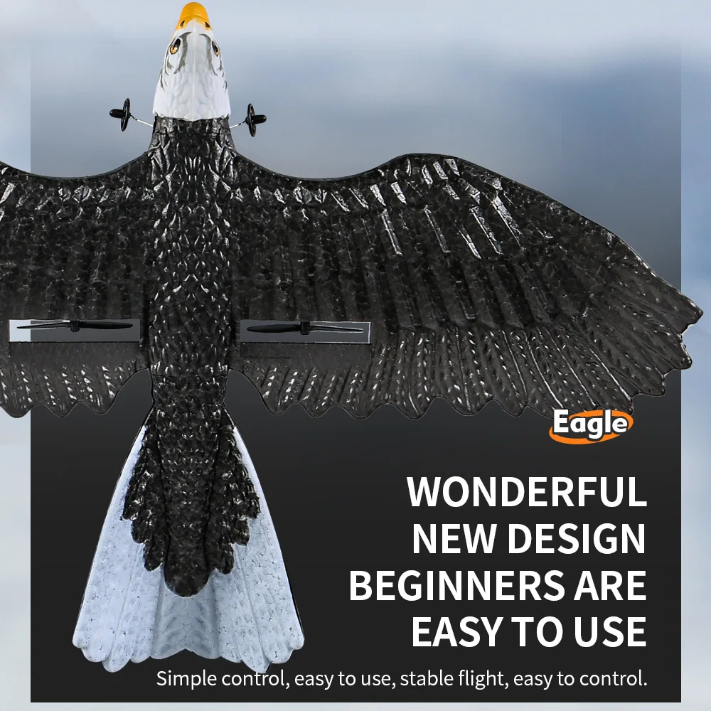 ity amerykański orzeł odporny na upadki stałe skrzydło szybowiec zdalnie sterowany model dziecięcy samolot nowicjusz zabawka świeżym powietrzu