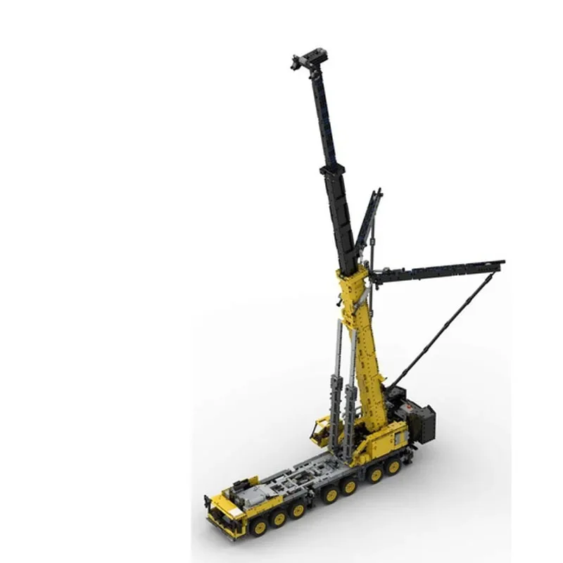 Новая версия Φ улучшенная модель GMK7550 7-осевой мобильный кран грузовик