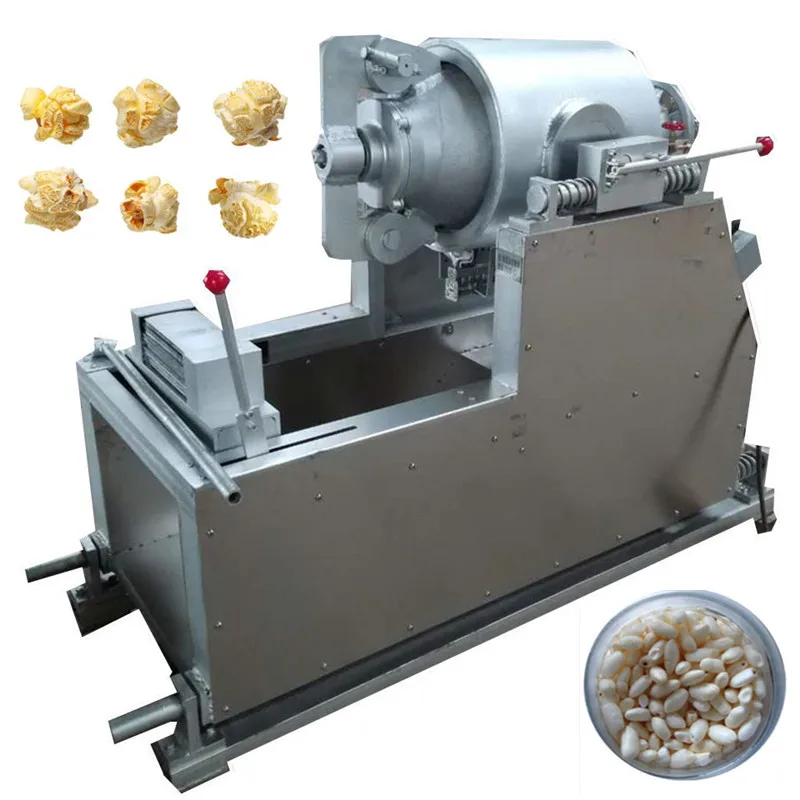 Горячий воздушный поток закуска кукуруза слоеная пшеница машина для