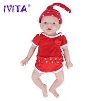 ivita wg1554 14 96 inch 1 58kg 100 full body silicone reborn baby doll soft dolls realistic girl baby diy blank children toys