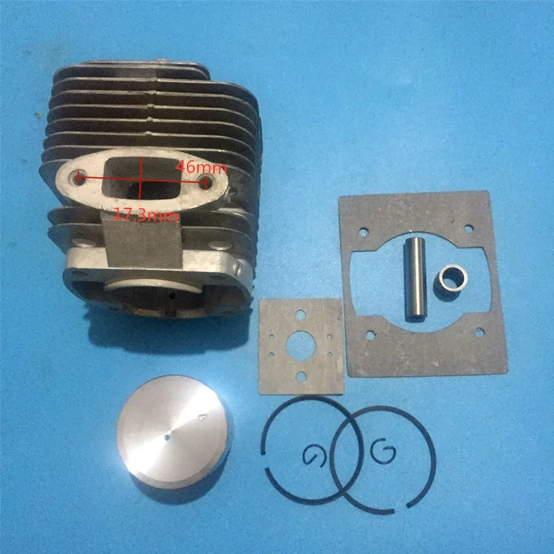 Поршневое кольцо цилиндра, подшипник 48 мм для 1E48F 48F 63cc, мотор, щеточный резак, скутер, наземная дрель Huasheng Kesai