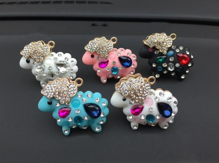 

Car Air Outlet Perfume Clip Alloy Color Sheep Car Aromatherapy Car Air Freshener Car Styling Car Diffuser Car Decoration XCZ639