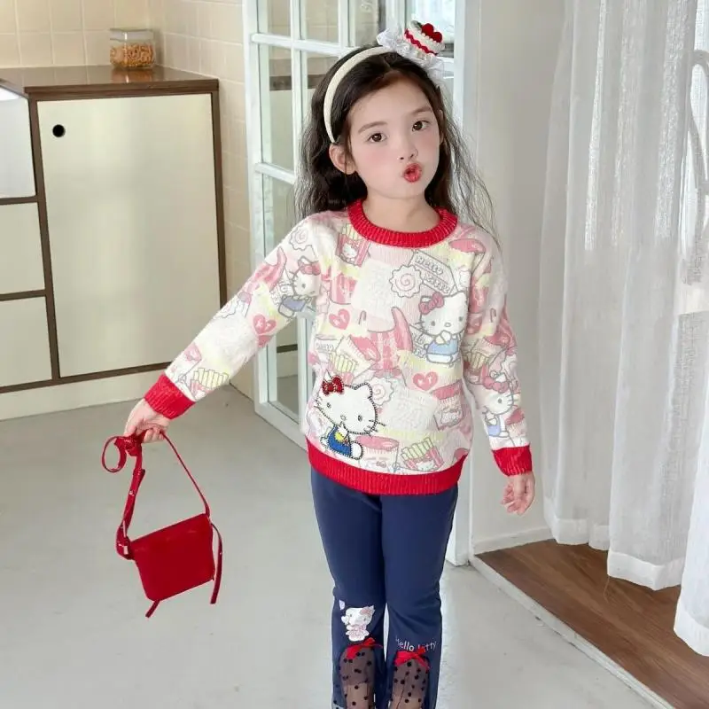 Свитер Sanrio Hello Kitty My Melody детский хлопковый
