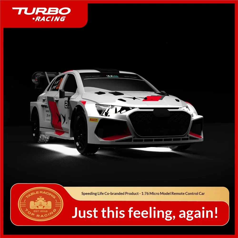 Фото SmCpTurbo Racing C78 Официальная лицензионная модель Co-Branded Edition RTR 1/76 2.4G RWD Миниатюрная спортивная дрифт-машинка на радиоуправлении, гоночная модель, игрушка №4