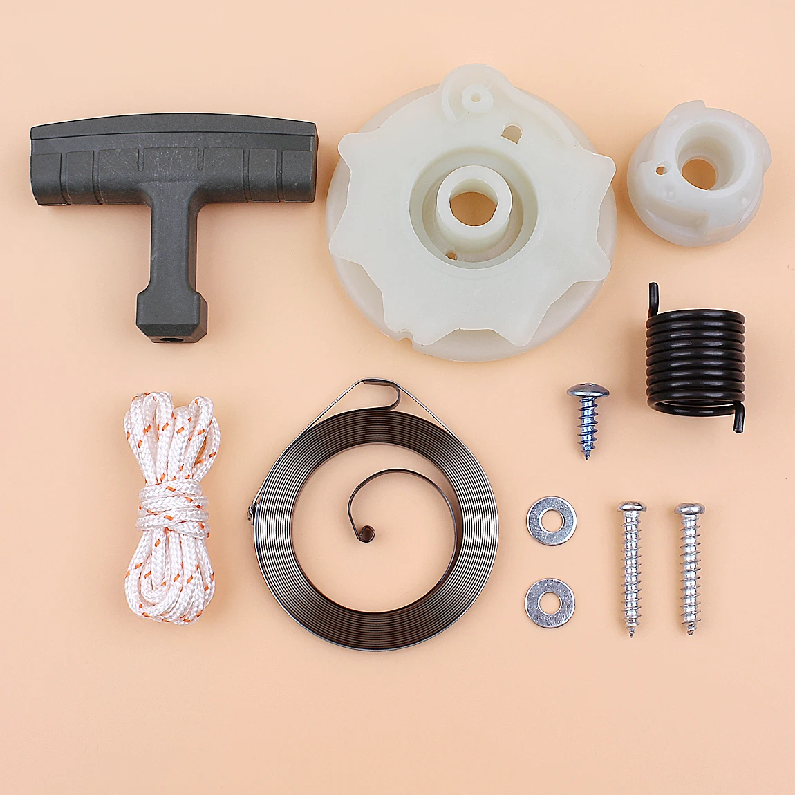 

Стартер, пусковой шкив, пружинный ступичный захват, комплект винтов для HUSQVARNA 137 142 235e, запчасти для бензопила, бензил