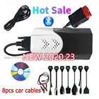 Новое поступление VCI 2020,232017.R3 keygen vd ds150e cdp Bluetooth vd tcs cdp автомобилигрузовики OBD диагностический инструмент для дельфина с USB