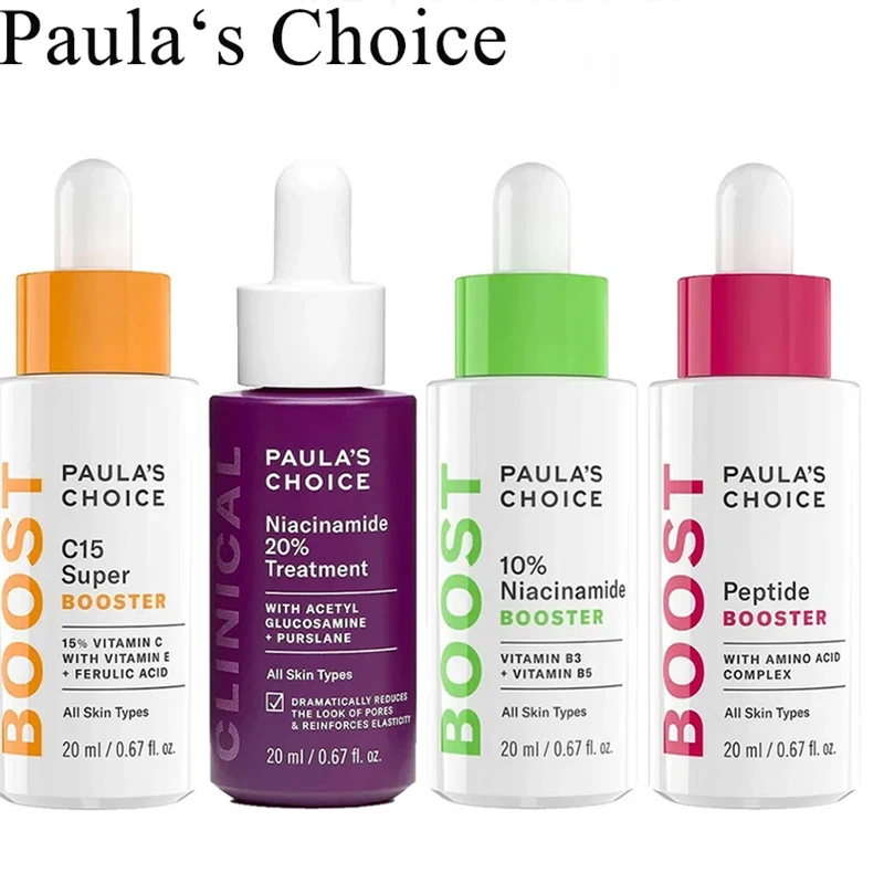 

Paula‘s Choice Skin Care Peptide/C15 Super/10% Niacinamide/20% Niacinamide Booster For All Skin Type Wholesale 20ML
