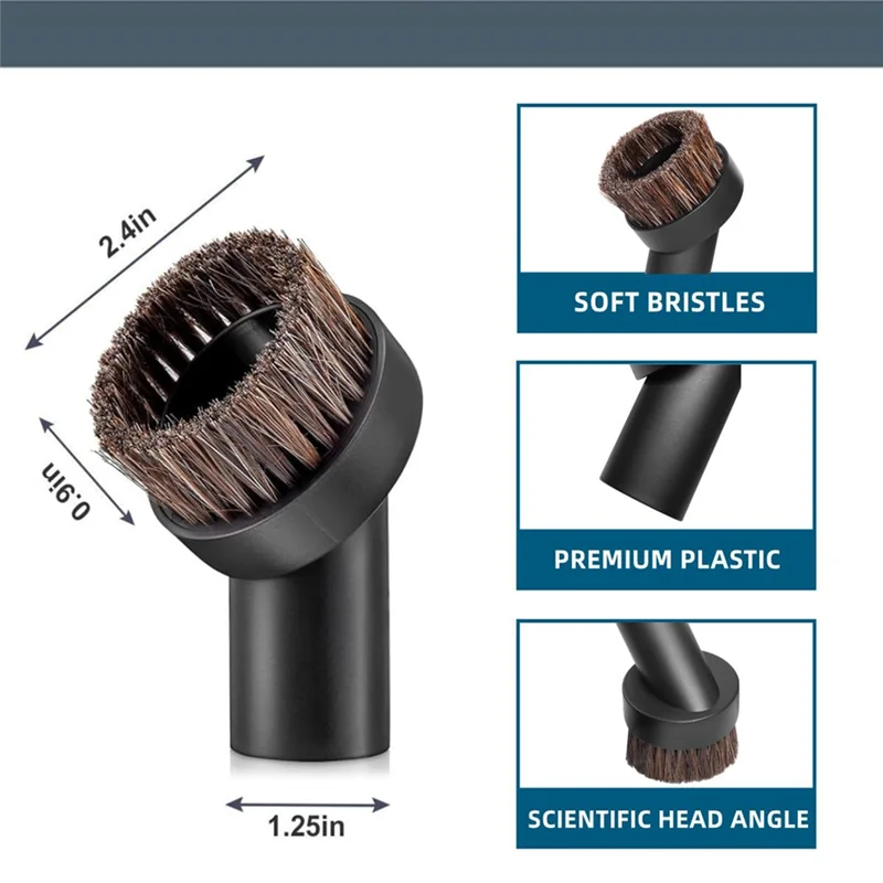 FLYY-Horse Hair Brush Вакуумные насадки для беспроводного пылесоса Dyson Gen 5 V15 V12 V11 V10 V8 V7 V6 SV10 SV11 SV12 SV14 (art.: 3920ced4424a5) - 3920ced4424a5