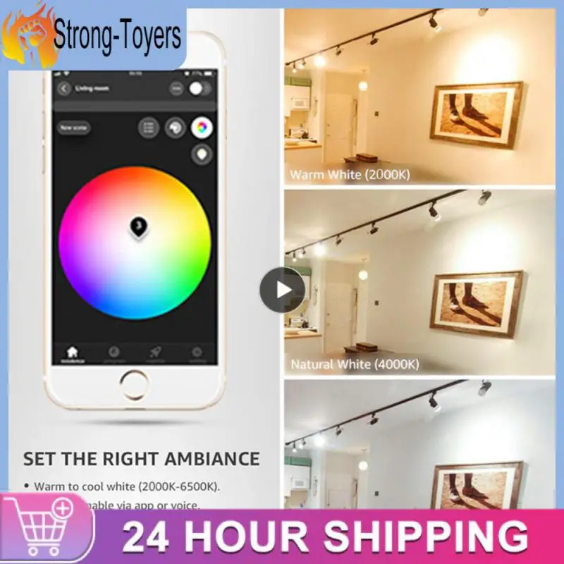 

2/3/5PCS Smart Led Light Color Changing Warm Cool Light Rgb Leds Recessed Led Spotlight Zigbee 3.0 Smart Smart Led Downlight