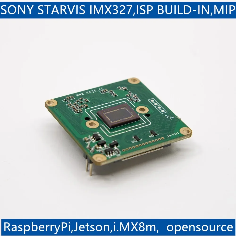 VEYE-MIPI-IMX327S для Raspberry Pi и Jetson Nano XavierNX IMX327 MIPI CSI-2 2-мегапиксельный модуль камеры ISP со