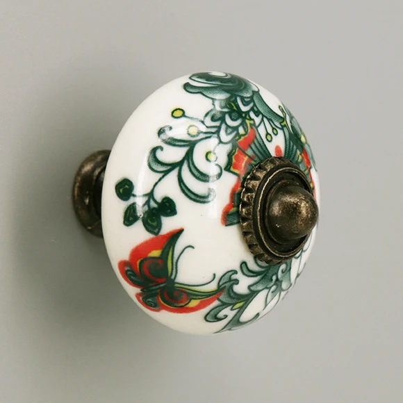 

1 шт., керамические ручки для шкафа, кухонная мебель, дверная ручка для шкафа, декоративная ручка для ящика, комода