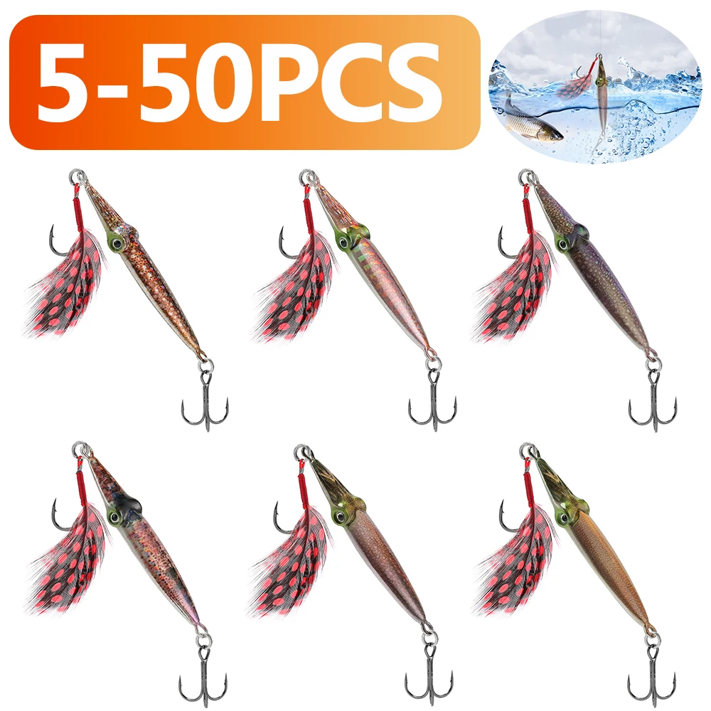 

Приманка рыболовная блестящая с двойным крючком, 5-50P, 66 мм