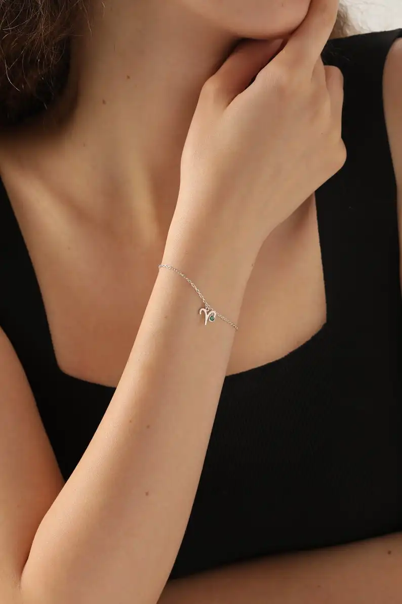 

Золотая фотография, оригинальная фотография с камнем-талисманом, персонализированный браслет, фотография, серебро и розовое золото, XW