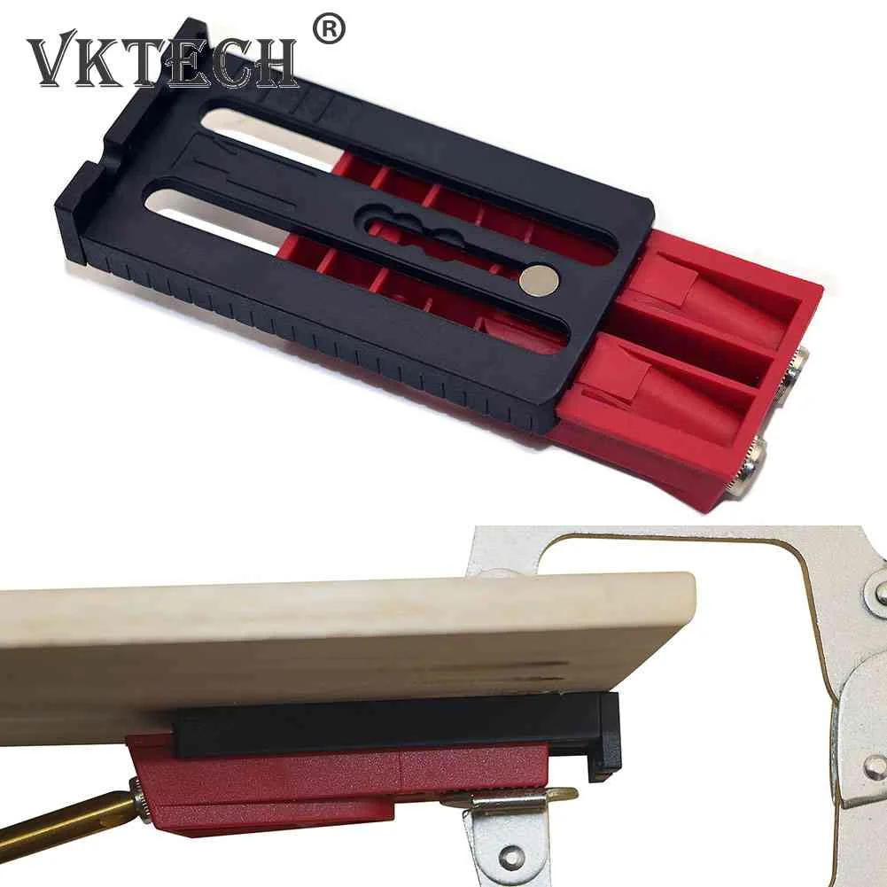 

Pocket Hole Jig 15 Degree Angle Locator Wood Drilling Doweling Joint Tool Oblique Hole Drilling Locator Woodworking DIY Tool