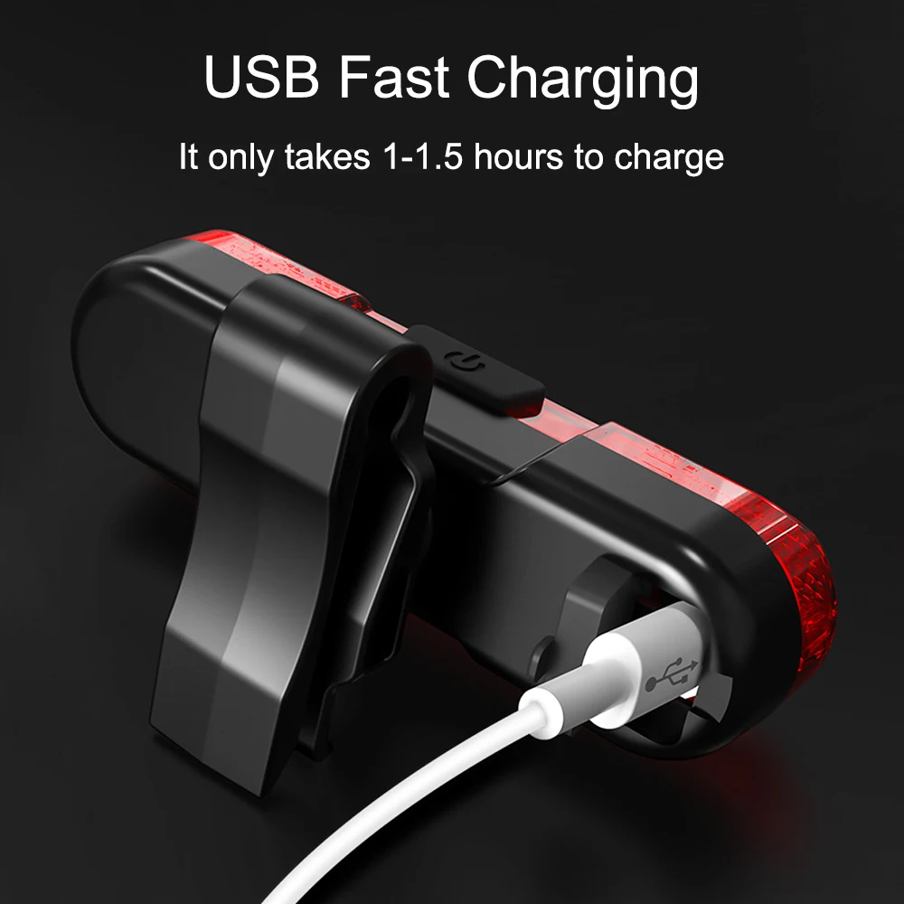 Задний Фонарь велосипедный Аккумуляторный с зарядкой от USB IP6 |