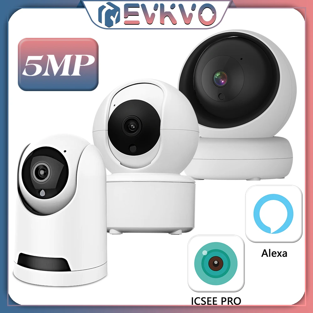 

IP-камера для системы видеонаблюдения, 5 Мп, PTZ, Wi-Fi, 1080P