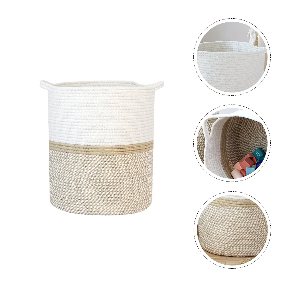 

Basket Storage Bin Clothes Toys Laundry Organizer Container Puppy Sundries Toy Pet Hamper Blanket Large Animal Dormitory