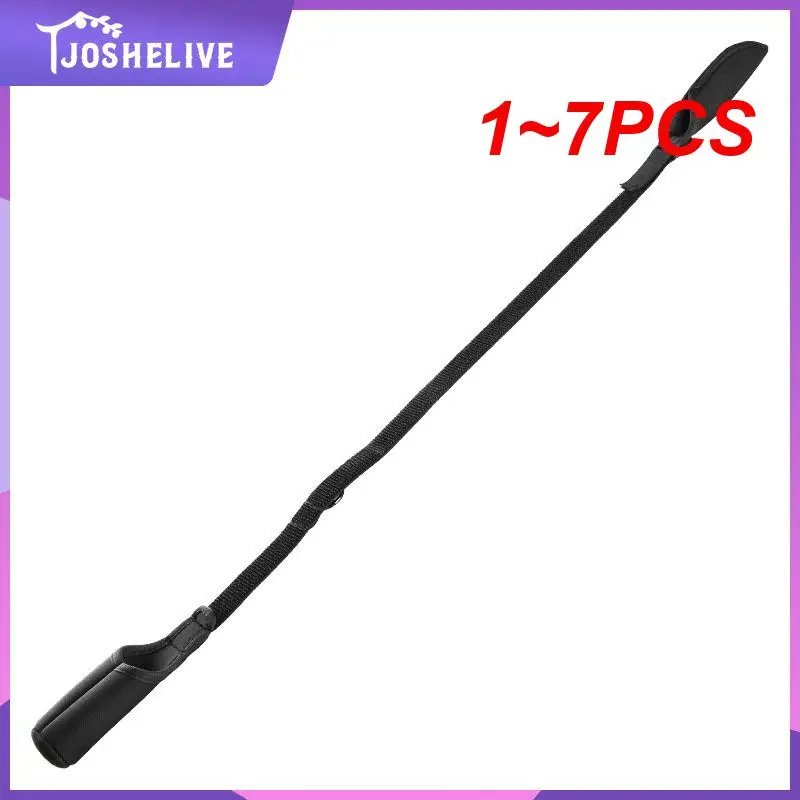 

1~7PCS Riding Crop Equestrian Training PU Leather Lash Supplies Outdoor Portable Racing Lightweight Horse Whip With Handle