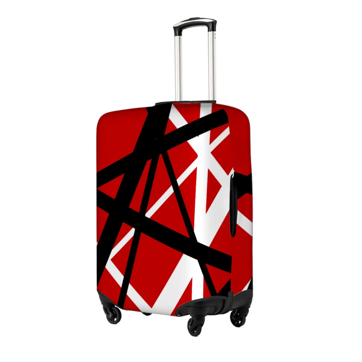 Van Halen Travel Accessory Luggage Covers High Elastic Fabric Protects Luggage From Dust And Scratches 18-32in Suitcase Cover