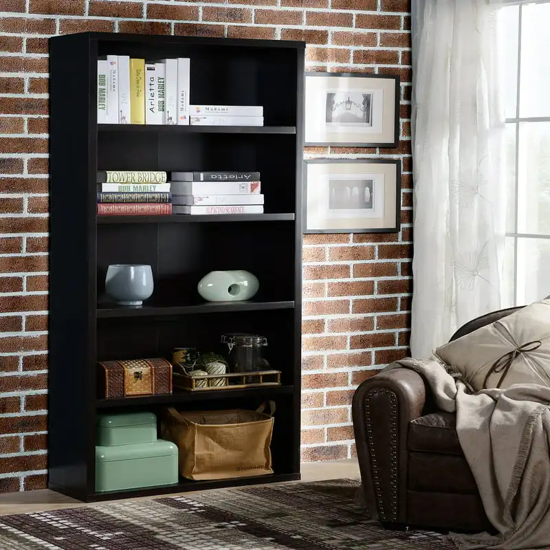 

Kenosha 5-tier Bookcase Book Storage Book Rack Cube Shelf Book Shelf Furniture