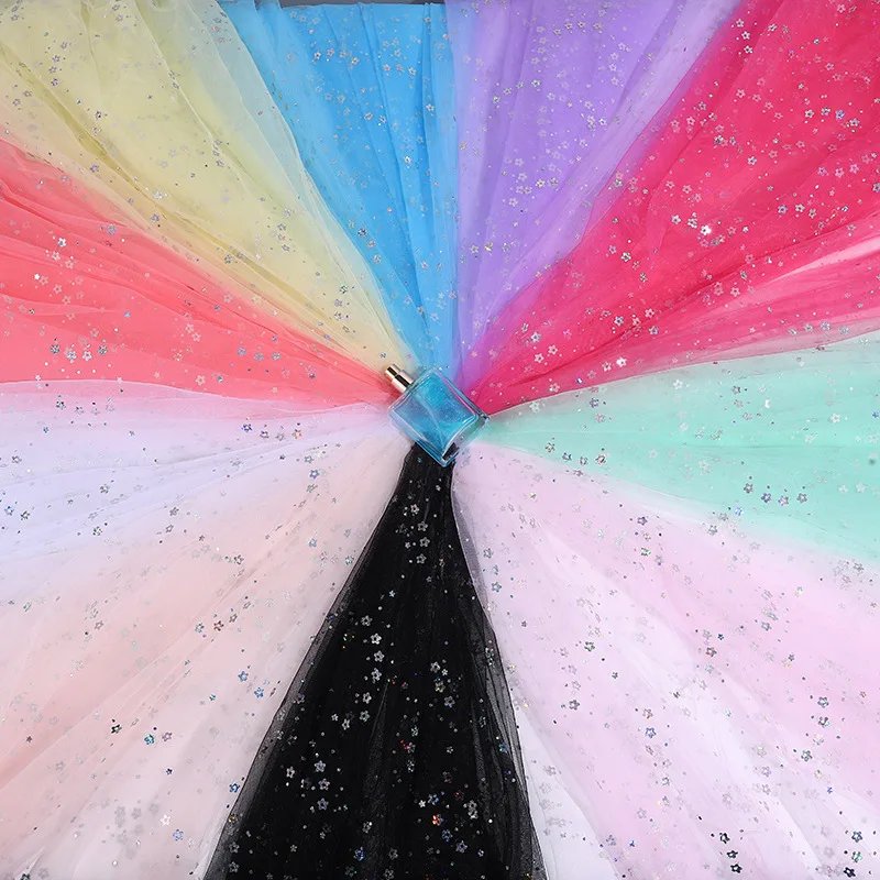 Маленькое Сетчатое платье для куклы с цветами сливы и блестками игрушка ручной