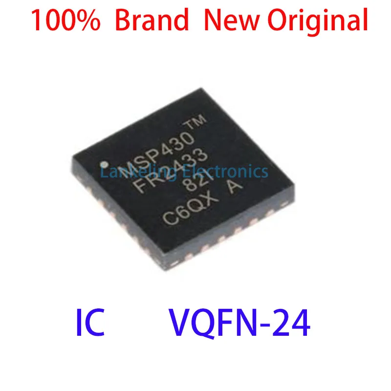 MSP430FR2433IRGER MSP MSP430 MSP430FR MSP430FR2433 MSP430FR2433IRG MSP430FR2433IRGE IC VQFN-24 |