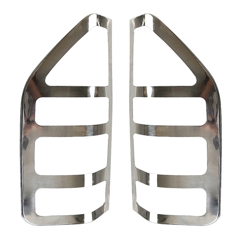 1Pair Chrome Rear Taillight Cover Panel Lamp Trim Frame For Mercedes Benz Dodge Sprinter Truck Car Taillight Decorative