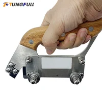Floor Groover Cutter Manual Plastic Floor Construction Tools Tile Cutter Rubber Carpet Wheeled Groover Grooving Slotting Machine