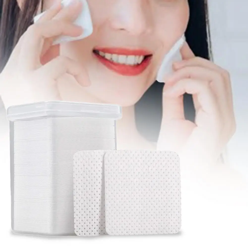 

200Pcs Useful Cleansing Pad Nail Art Tools Glue Remover Pads Smell-less Disposable Eyelash Extension Glue Cleaning Wipes